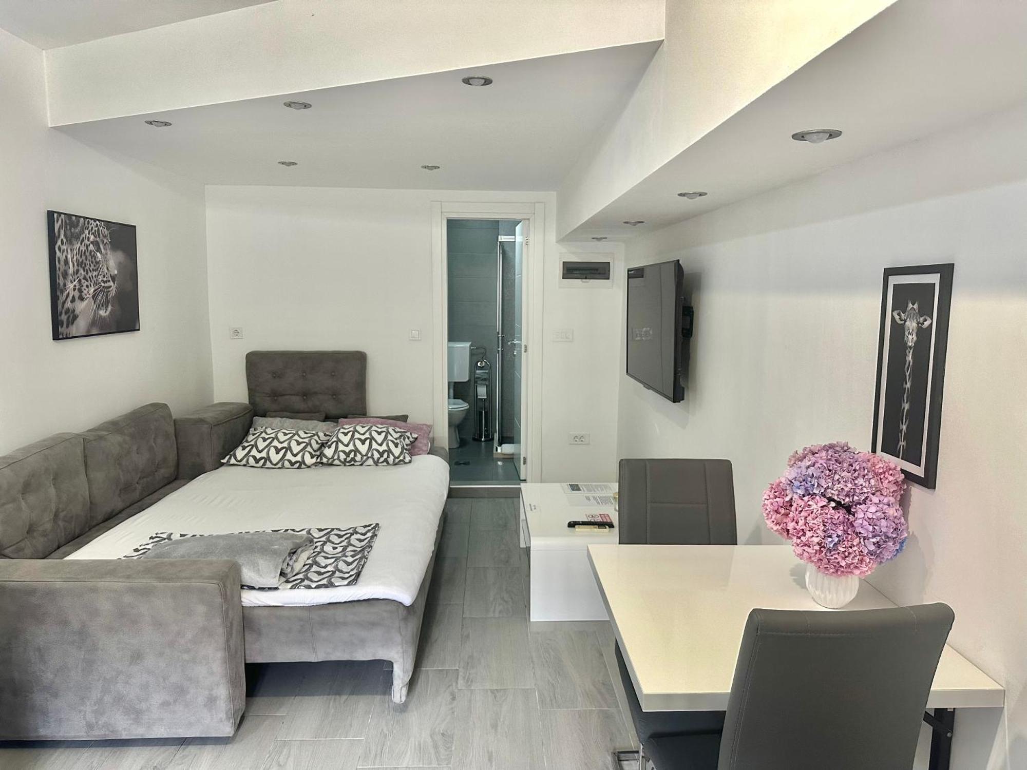 Apartment Diamond -Modern And Lovely Seaside Studio Apartment Kotor Eksteriør bilde